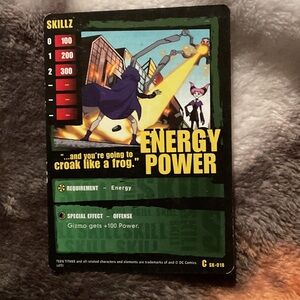 Teen Titans Energy Power Card sk-018